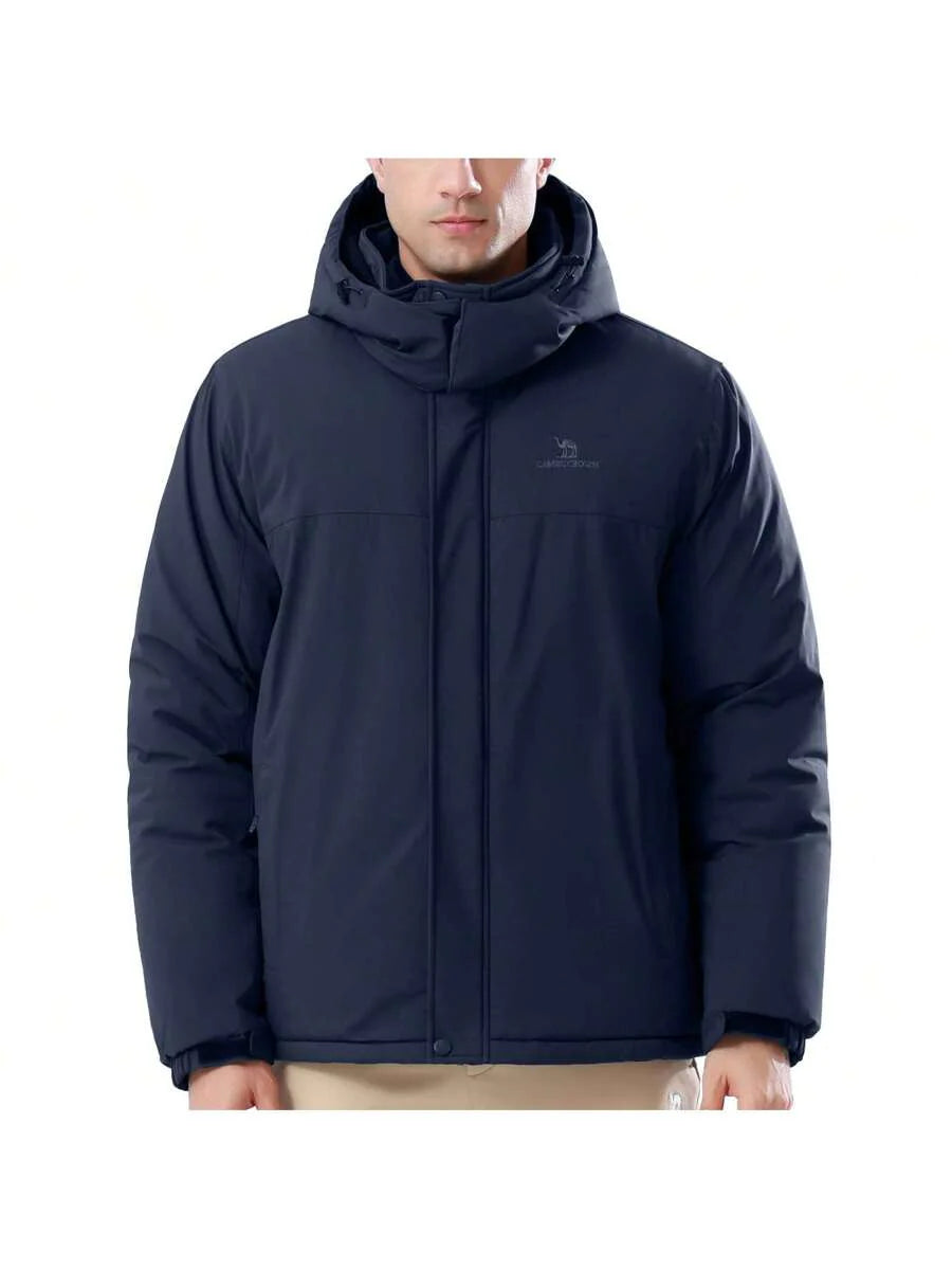 CAMEL CROWN Men's Mountain Ski Snow Jacket Waterproof Winter Coat Snowboarding Windbreaker Windproof Warm Hooded Snow Coat