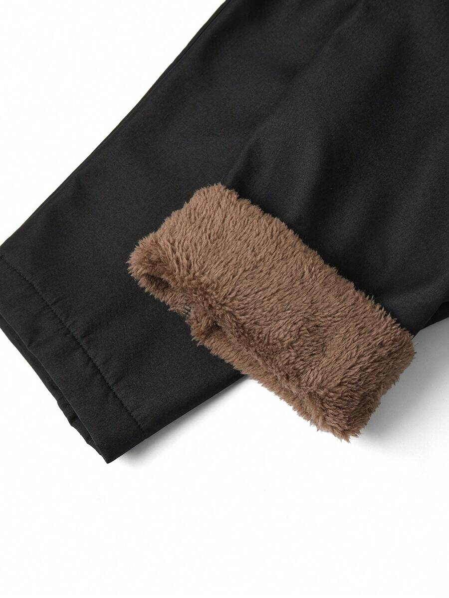 Lunelith  Lunessa Women's Fluffy Hooded Long Regular Coat Fall Winter Cloth For Women