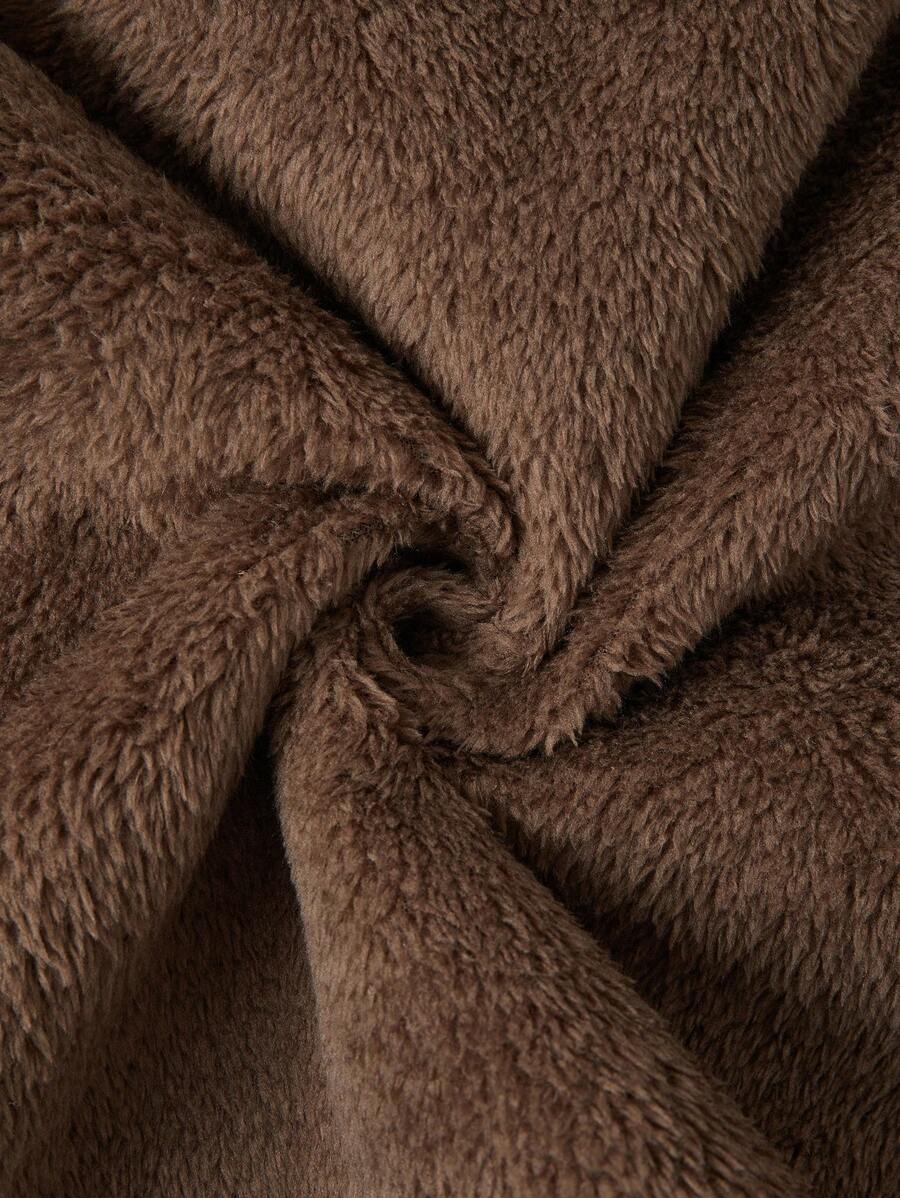 Lunelith  Lunessa Women's Fluffy Hooded Long Regular Coat Fall Winter Cloth For Women