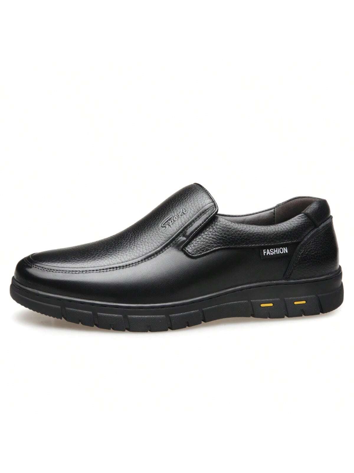 Men's Dress Shoes, Durable Non Slip Formal Round Toe Shoes For Wedding Business Party Banquet Office For Spring And Autumn