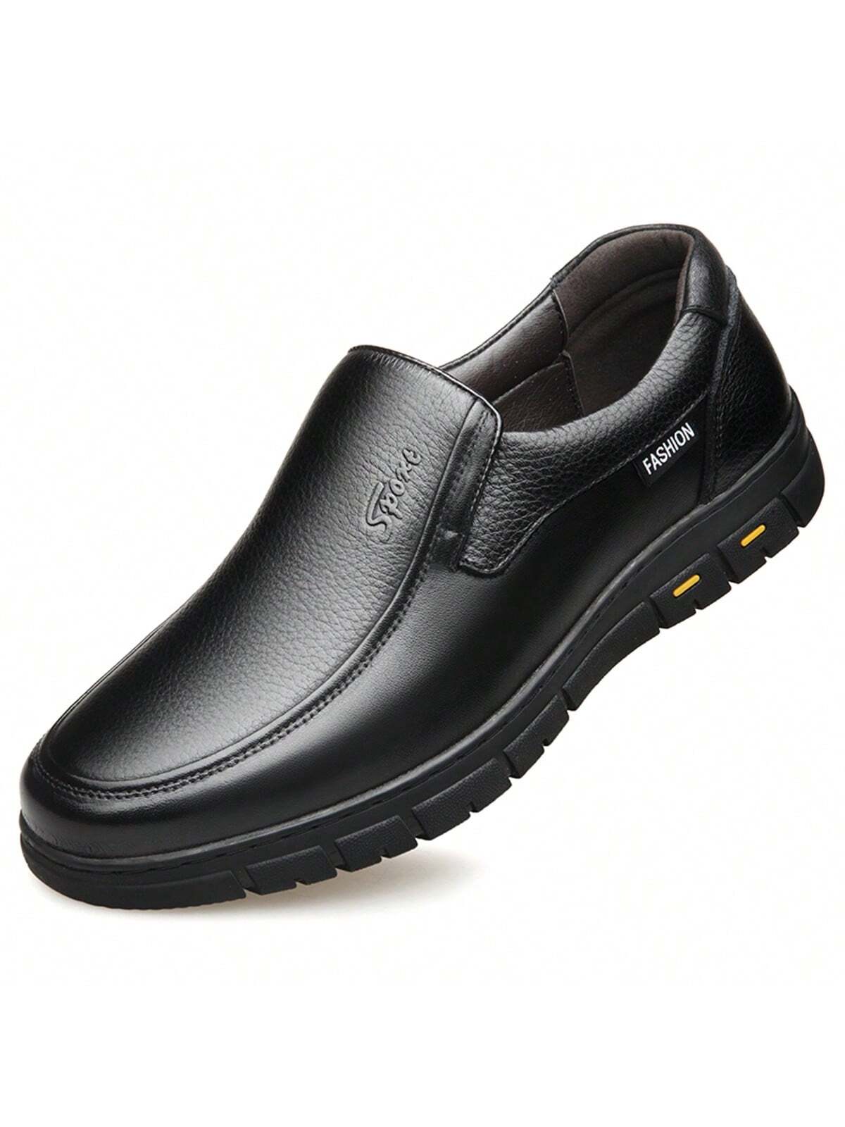 Men's Dress Shoes, Durable Non Slip Formal Round Toe Shoes For Wedding Business Party Banquet Office For Spring And Autumn