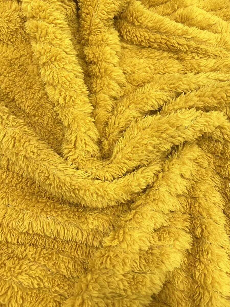 EMERY ROSE Flap Detail Fluffy Jacket Fall Winter Cloth For Women