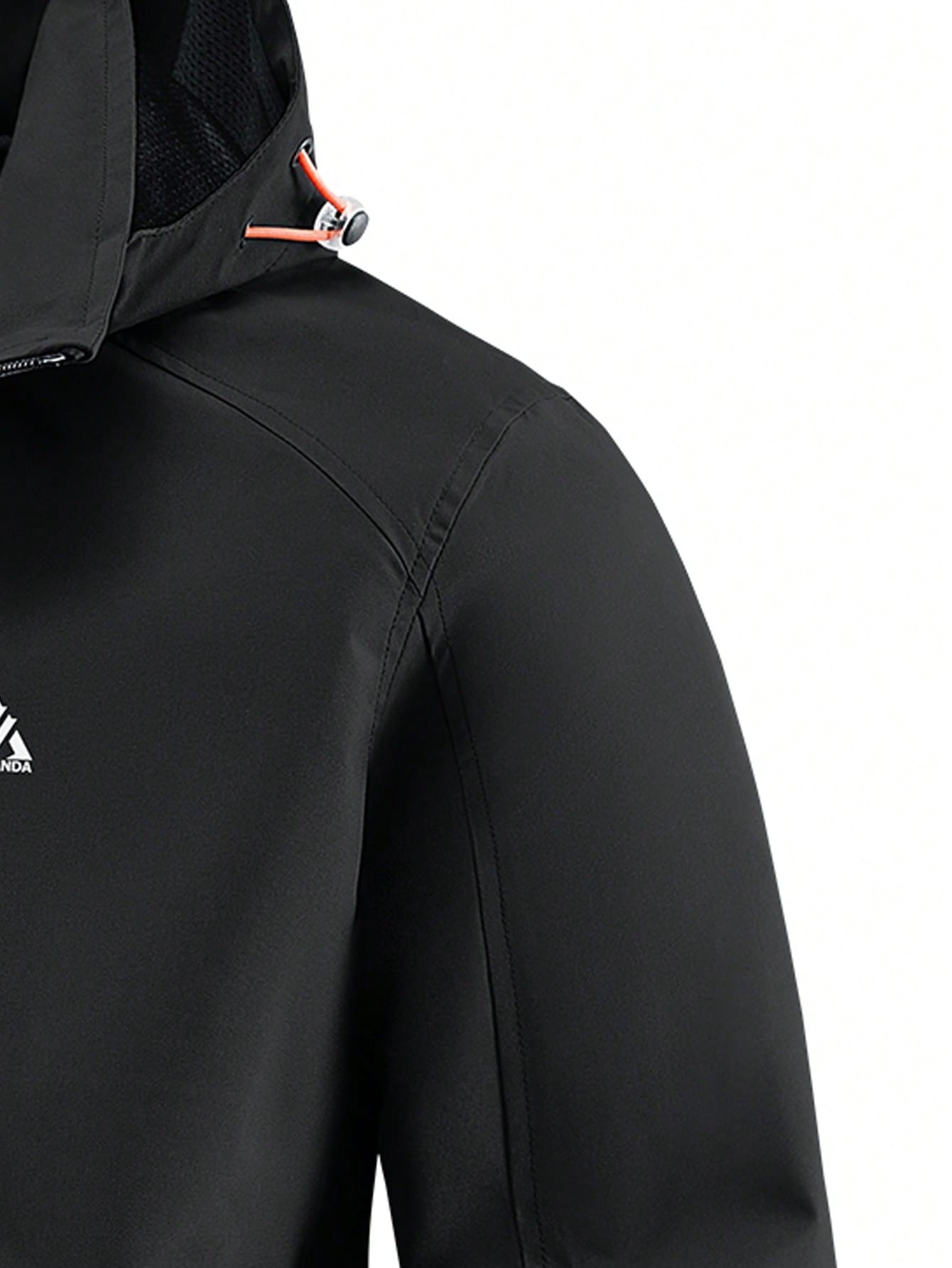 Men's Outdoor Waterproof Softshell Jacket With Zipper Pockets - Loose Fit, Removable Hood, Windproof And Water-Resistant Coat For Daily Outdoor Activities, Hiking, And Mountaineering