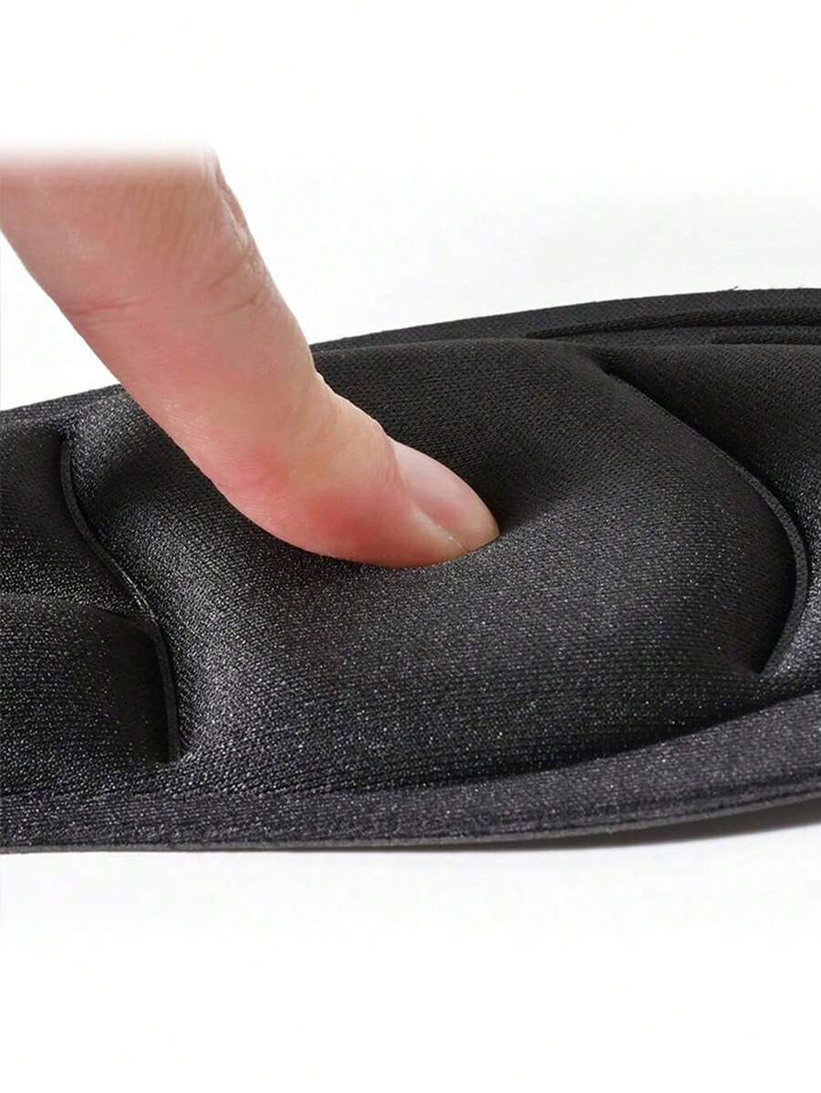 2 Pairs 5D Memory Foam Shoe Insoles, Comfortable High Resilience Thick Insoles With Arch Support For Running