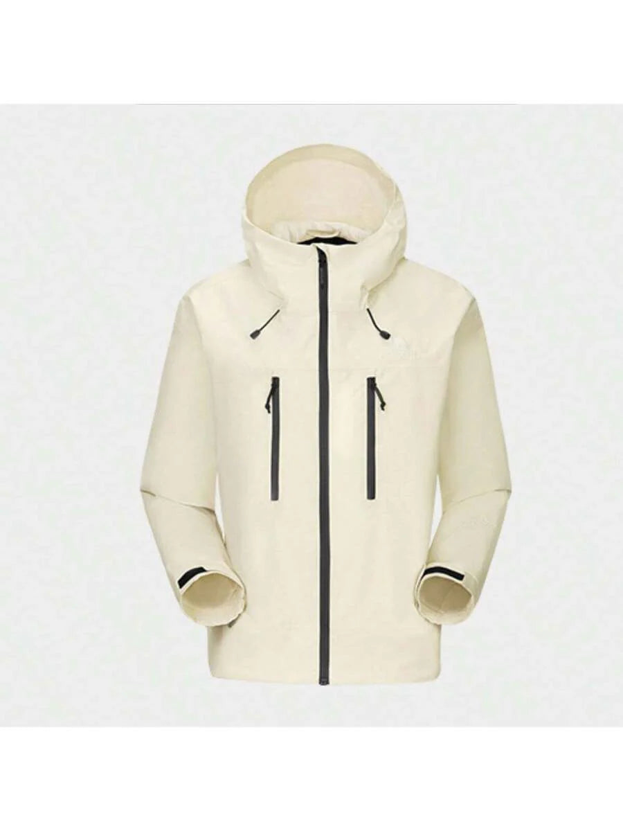 CAMEL CROWN Women's Jackets, Camel Rain Jackets Lightweight Single-Layer Jacket Outdoor Waterproof Mountaineering Clothes