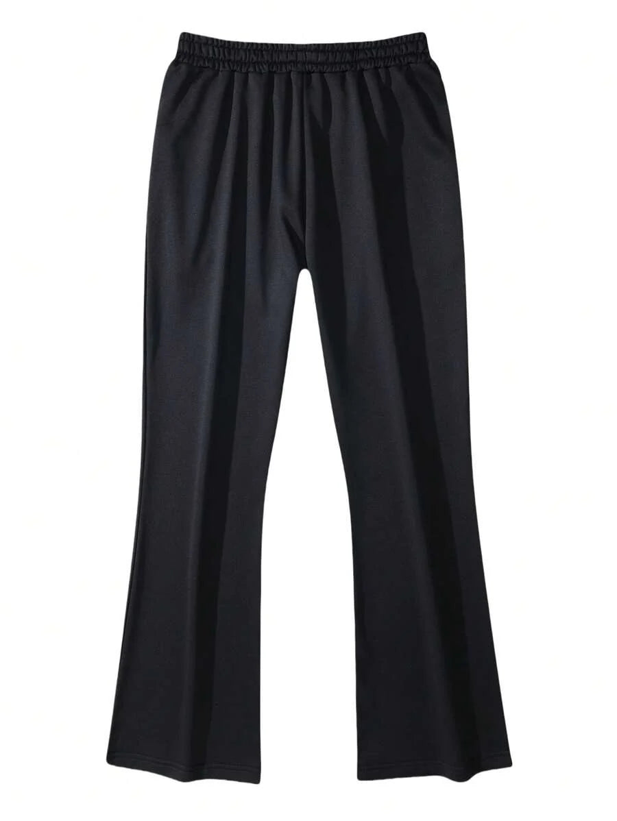 Men's Lightweight Knit Pants, Fashion Versatile Casual High Street Jogging Trousers, Oversized Loose Fit With Drawstring Waist And Pockets, Durable, Suitable For Autumn, Great Gift For Husband Or Boyfriend, Wear For Street, Commute, Outdoor, Vacation