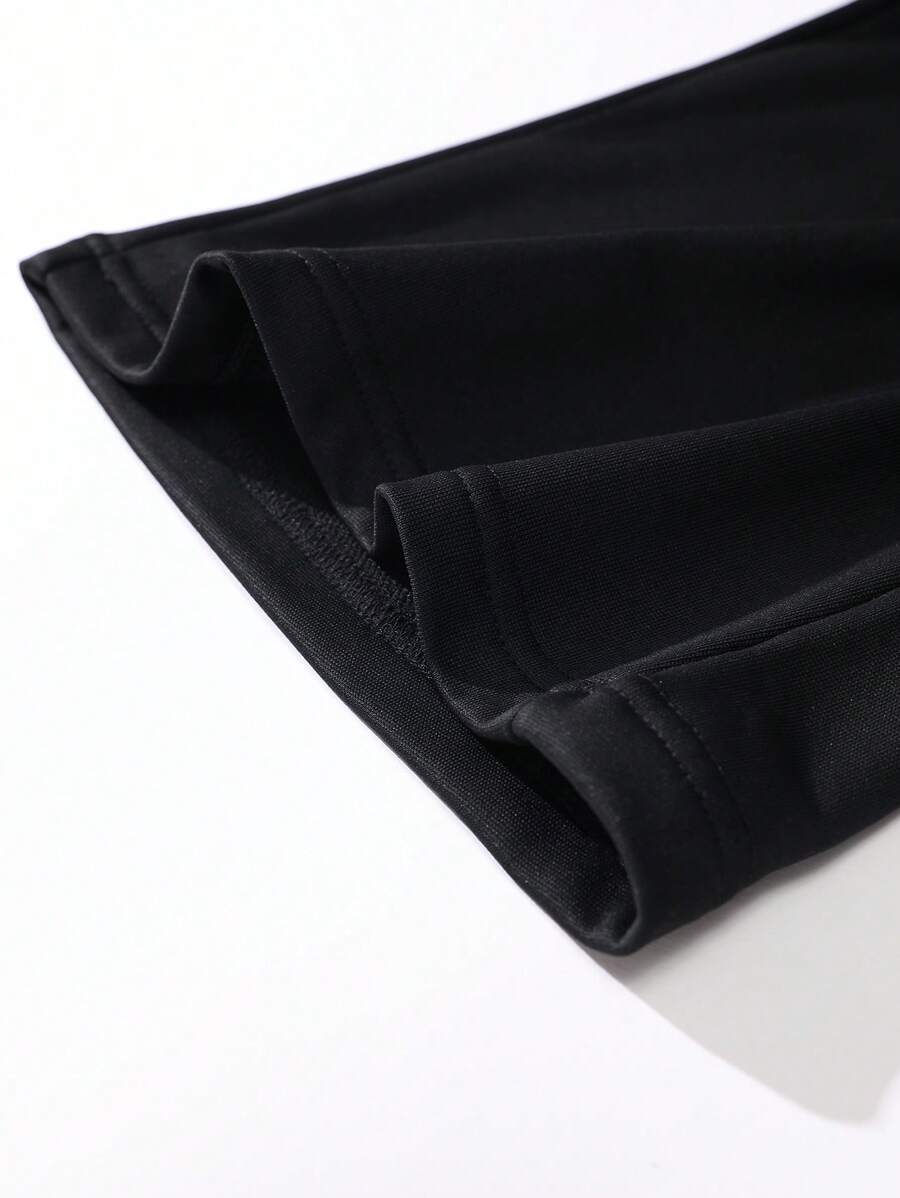 Men's Lightweight Knit Pants, Fashion Versatile Casual High Street Jogging Trousers, Oversized Loose Fit With Drawstring Waist And Pockets, Durable, Suitable For Autumn, Great Gift For Husband Or Boyfriend, Wear For Street, Commute, Outdoor, Vacation