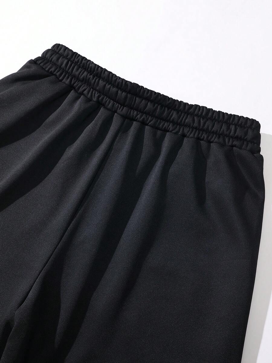 Men's Lightweight Knit Pants, Fashion Versatile Casual High Street Jogging Trousers, Oversized Loose Fit With Drawstring Waist And Pockets, Durable, Suitable For Autumn, Great Gift For Husband Or Boyfriend, Wear For Street, Commute, Outdoor, Vacation