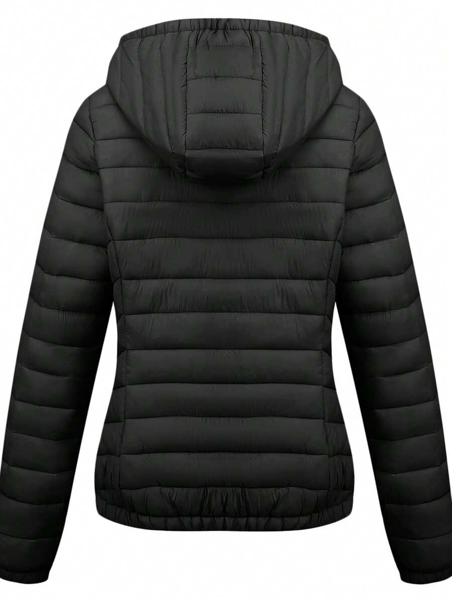 Risissida Women's Fall Minimalist Hooded Poncho Jacket - Zipperless Design, Utility Pockets