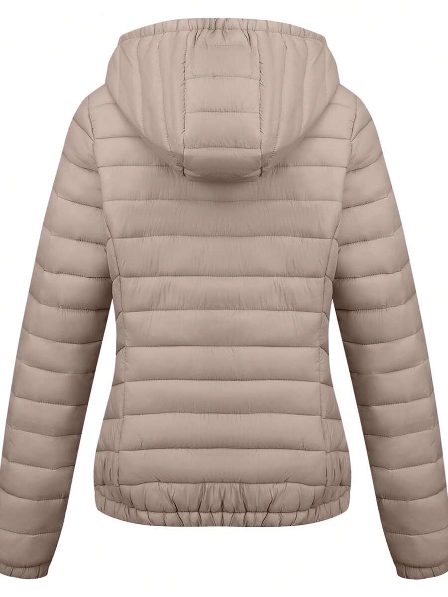 Risissida Women's Fall Minimalist Hooded Poncho Jacket - Zipperless Design, Utility Pockets
