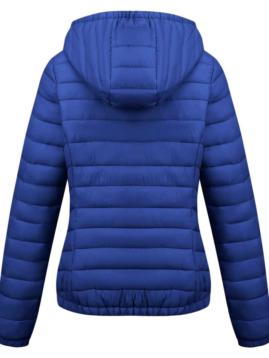 Risissida Women's Fall Minimalist Hooded Poncho Jacket - Zipperless Design, Utility Pockets