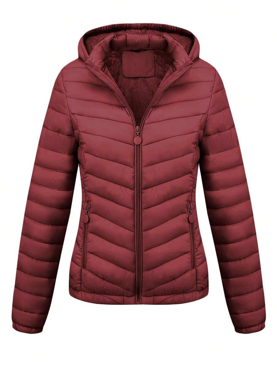 Risissida Women's Fall Minimalist Hooded Poncho Jacket - Zipperless Design, Utility Pockets