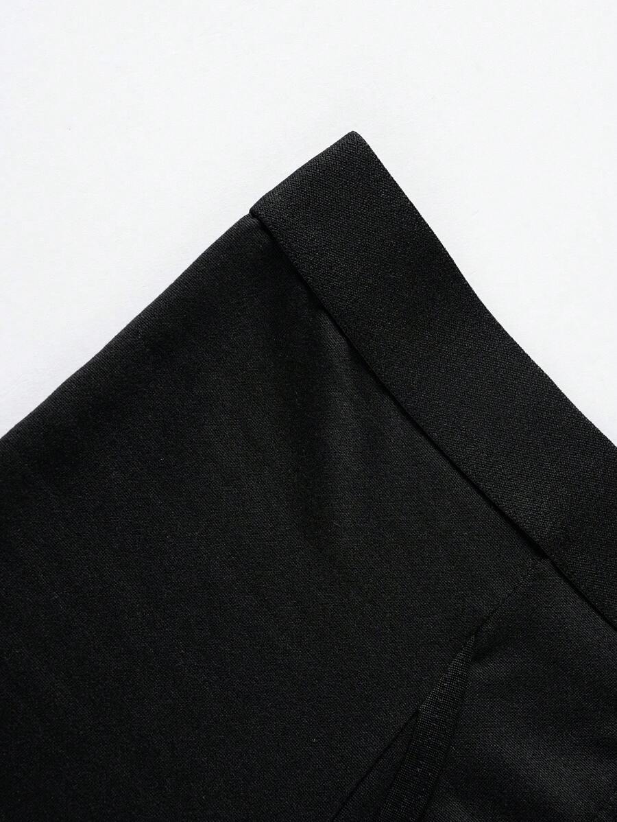 Solid Color Men's Four-Corner Open Fly Underwear (Pack Of 5)