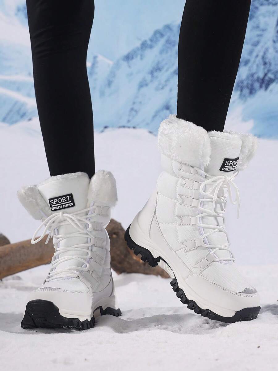 New Plus Size Fall Anti-Slip Warm Thick Winter Boots
