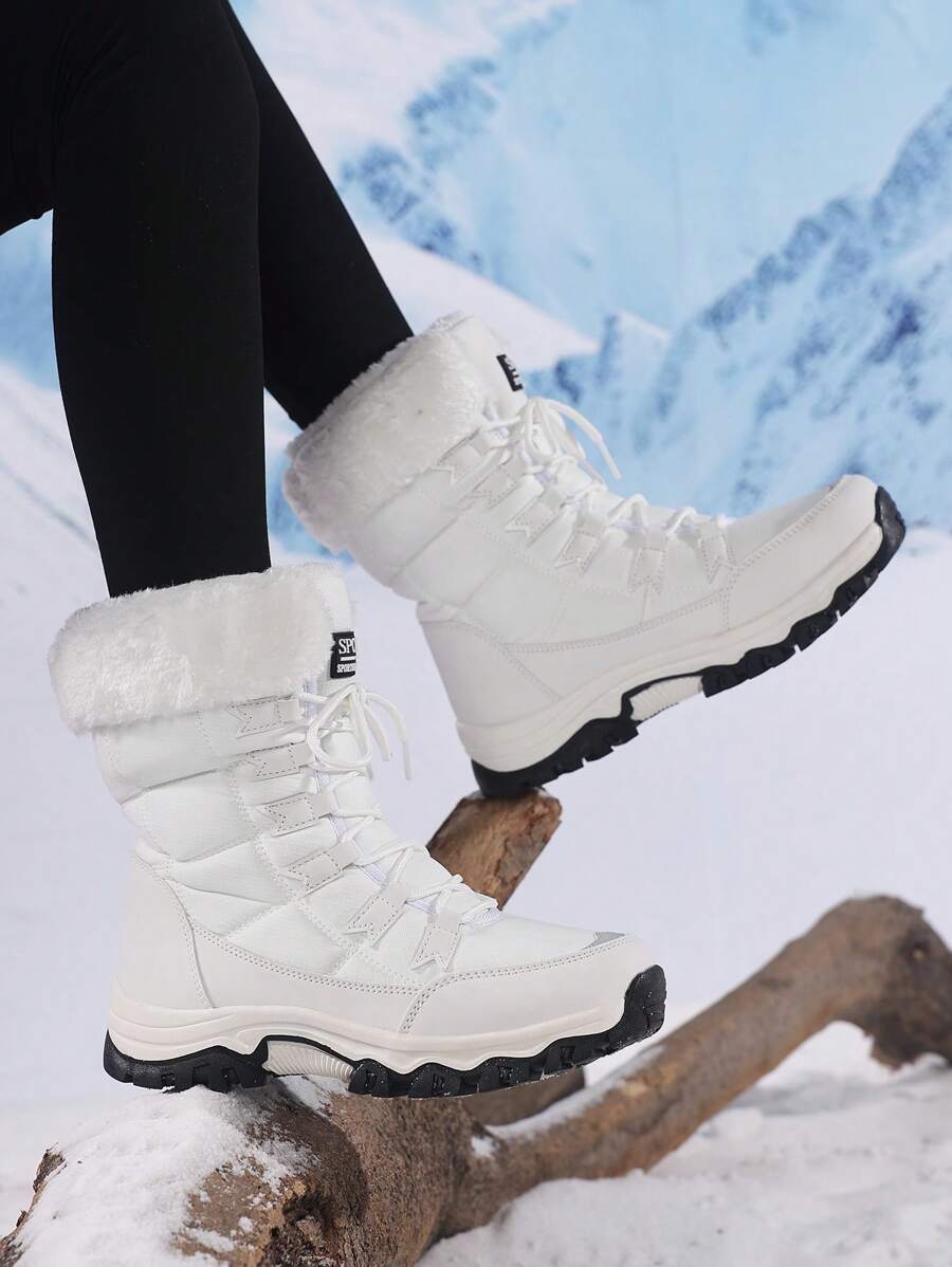 New Plus Size Fall Anti-Slip Warm Thick Winter Boots