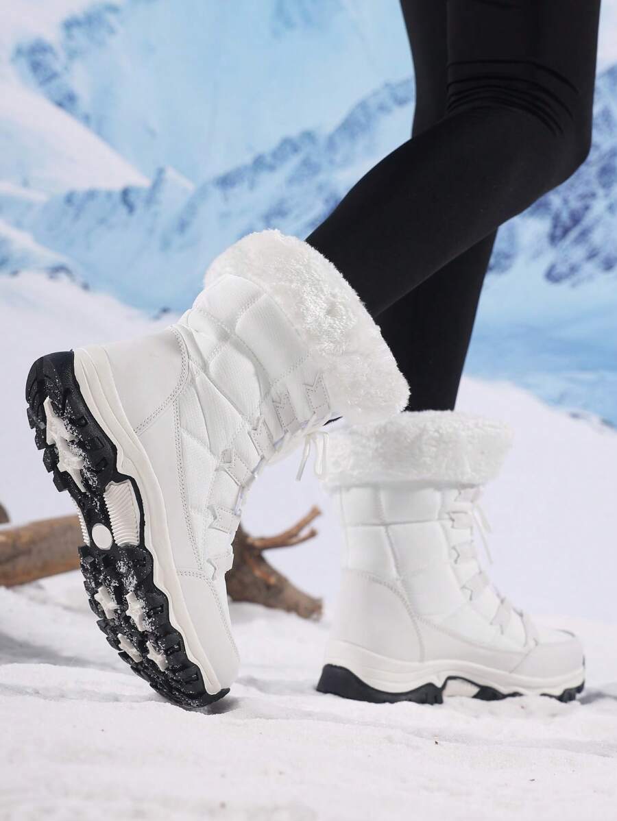 New Plus Size Fall Anti-Slip Warm Thick Winter Boots
