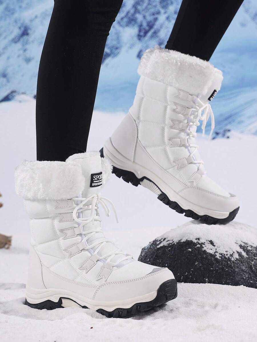 New Plus Size Fall Anti-Slip Warm Thick Winter Boots