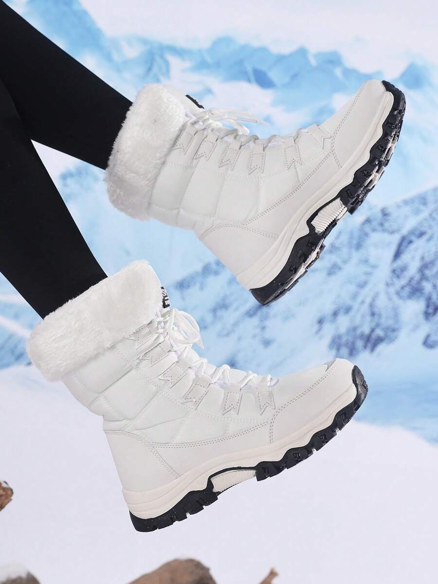 New Plus Size Fall Anti-Slip Warm Thick Winter Boots