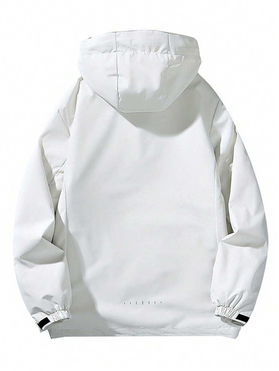 Outdoor Assault Jacket For Men, Hooded Windproof, Waterproof, Stain Resistant Mountaineering Jacket With Detachable Hood