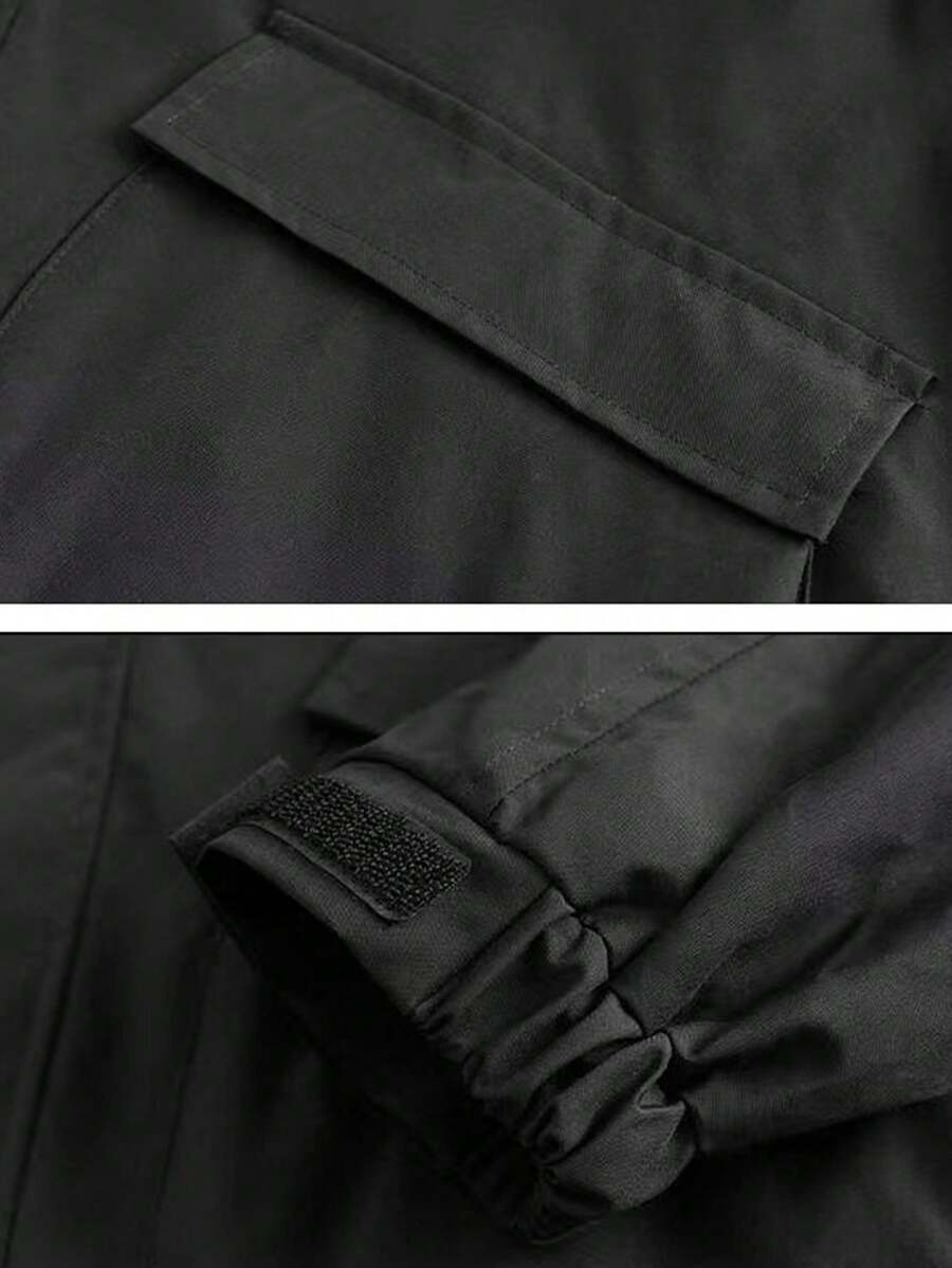 Women's Outdoor Waterproof Hooded Jacket - Warm Windproof Softshell Cargo Coat
