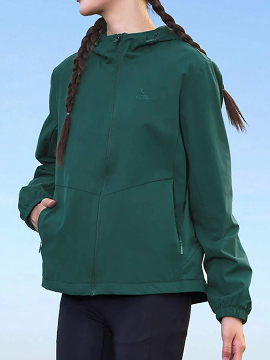 CAMEL CROWN Women's Softshell Punching Jacket Autumn And Winter Sports Jacket Waterproof Windproof Thin Fleece Jacket