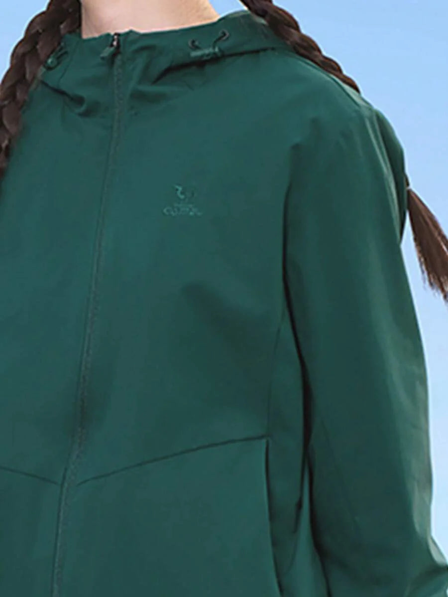 CAMEL CROWN Women's Softshell Punching Jacket Autumn And Winter Sports Jacket Waterproof Windproof Thin Fleece Jacket