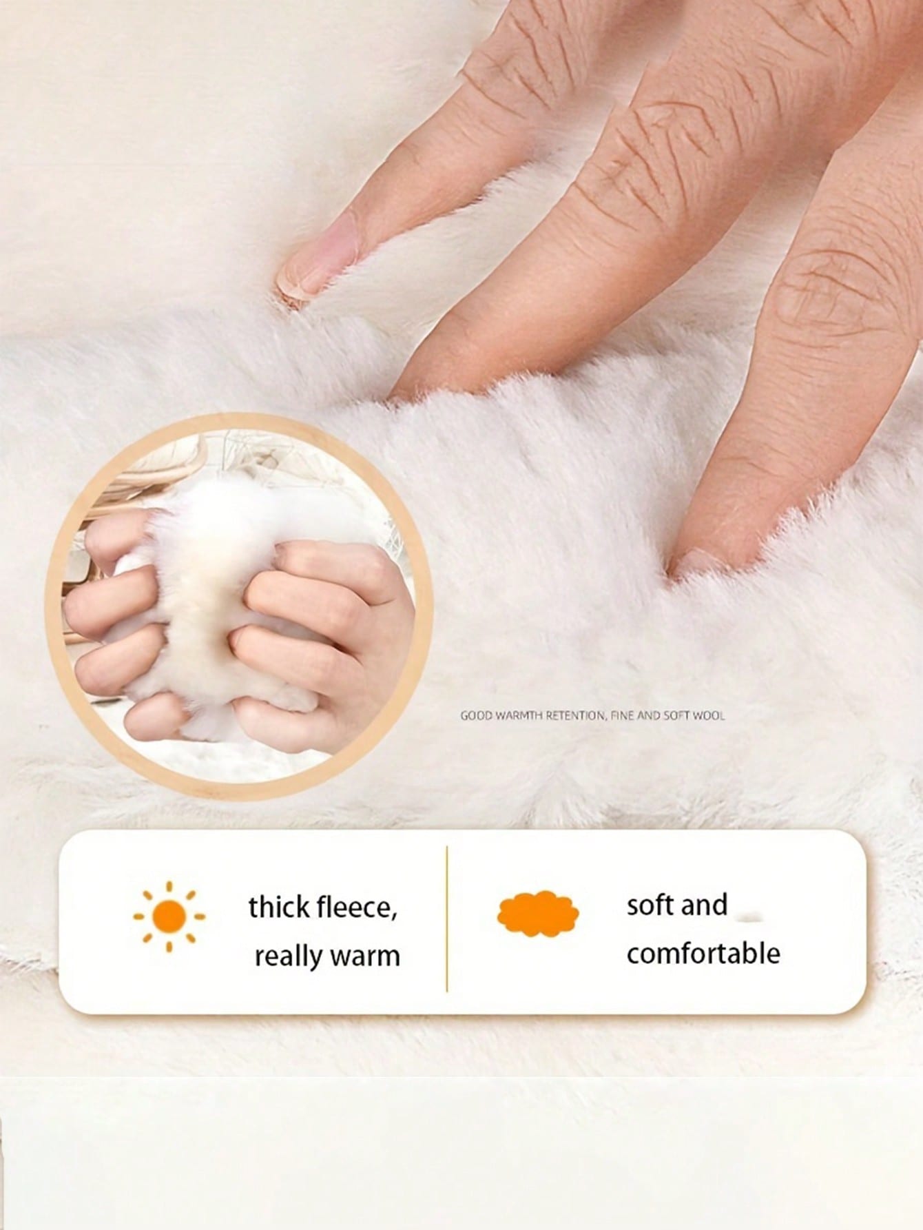 2 Pairs Super Thick Warm Winter Snow Boot Insoles - Soft Wool Fleece With Plush Lining, Extremely Cozy And Warm, Hand Washable, Ideal For Cold Weather And Extreme Temperatures | Fluffy Insole Design | Toasty Warmth