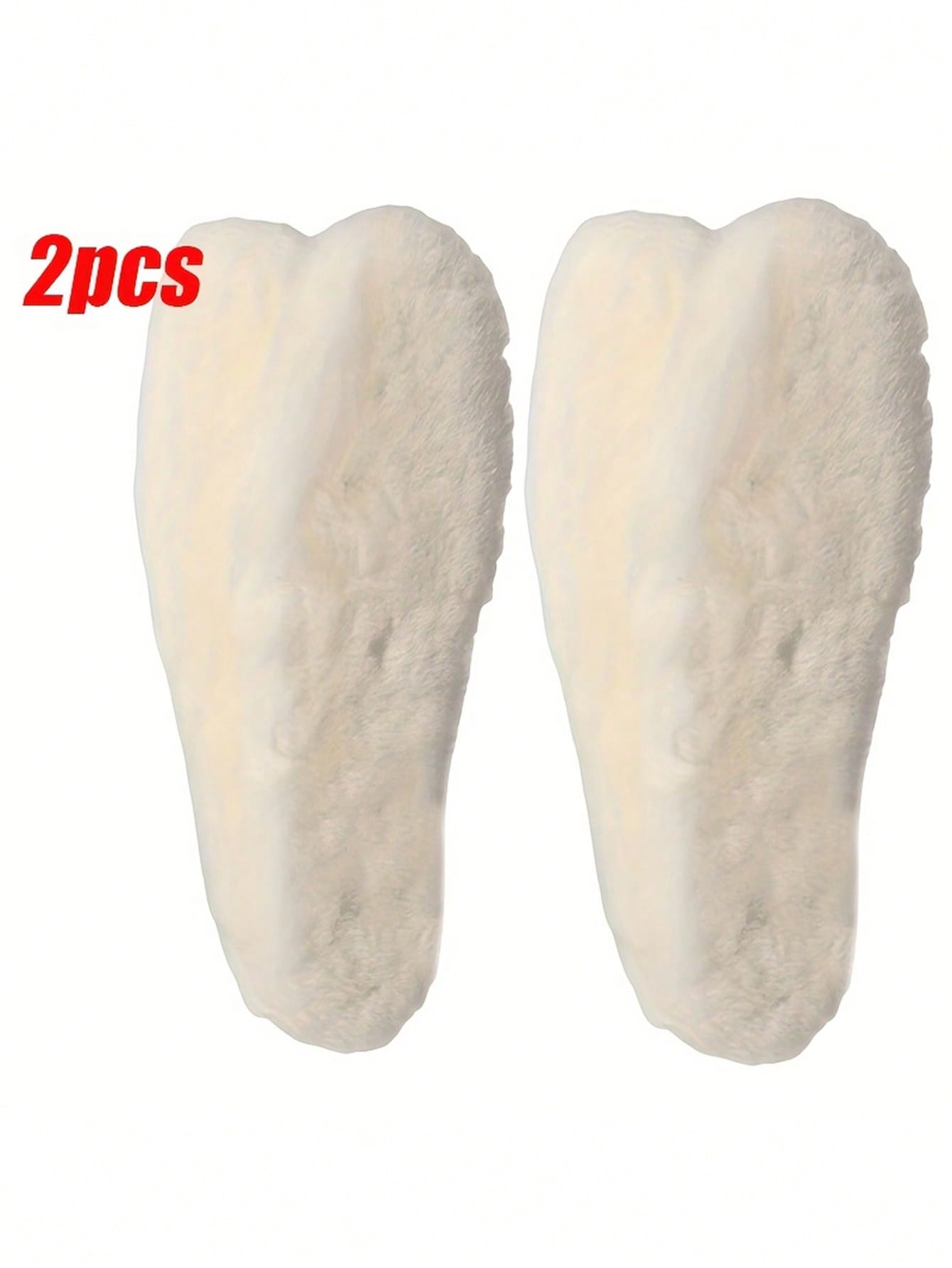 2 Pairs Super Thick Warm Winter Snow Boot Insoles - Soft Wool Fleece With Plush Lining, Extremely Cozy And Warm, Hand Washable, Ideal For Cold Weather And Extreme Temperatures | Fluffy Insole Design | Toasty Warmth