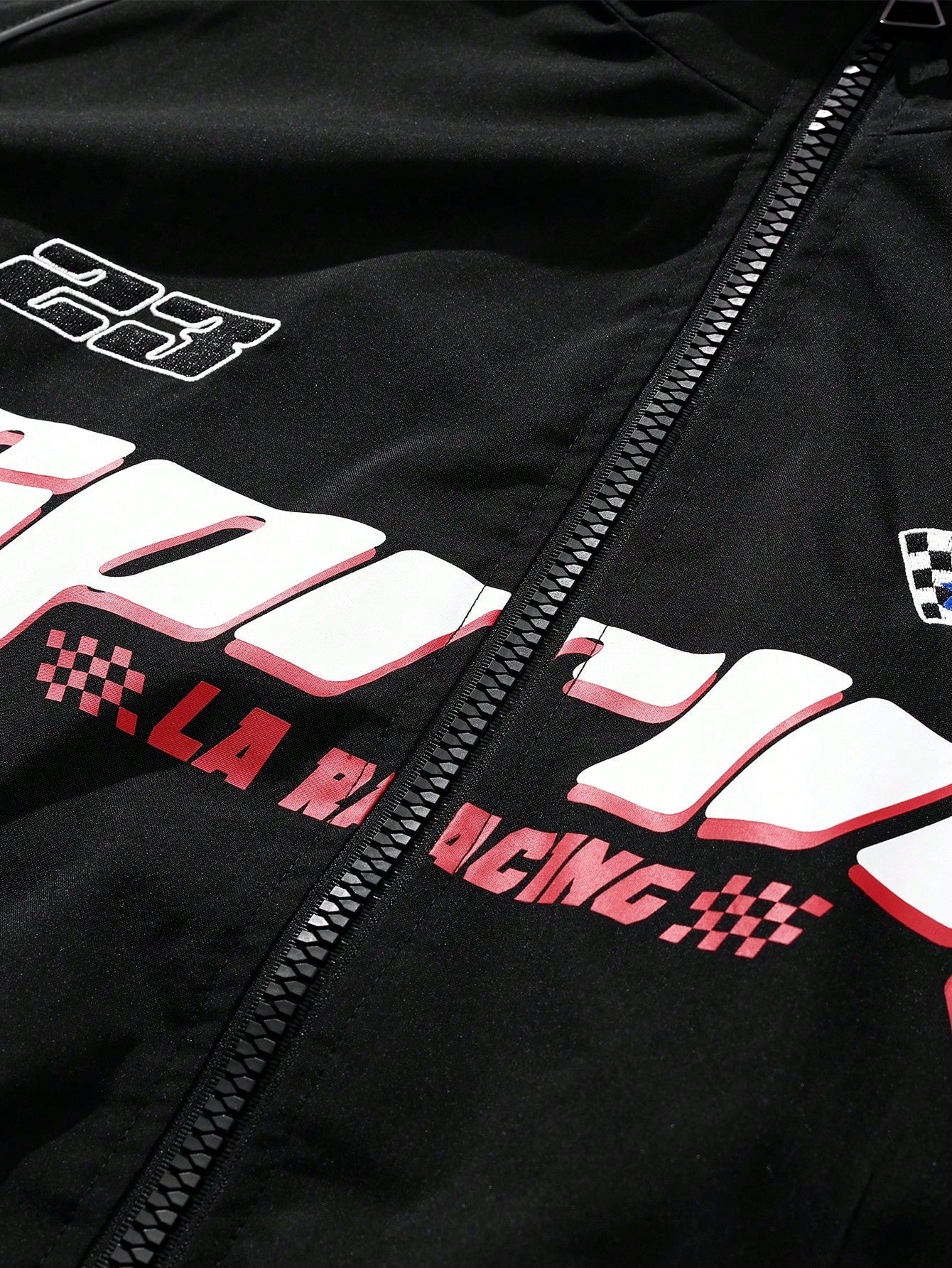 Men's Casual Windproof Outdoor Cycling Racing Motorcycle Stand Collar Sports Jacket, Men's Letter Printed Woven Casual Baseball Jacket, Long Sleeve Going Out Designer Bomber Jacket, Streetwear Edition
