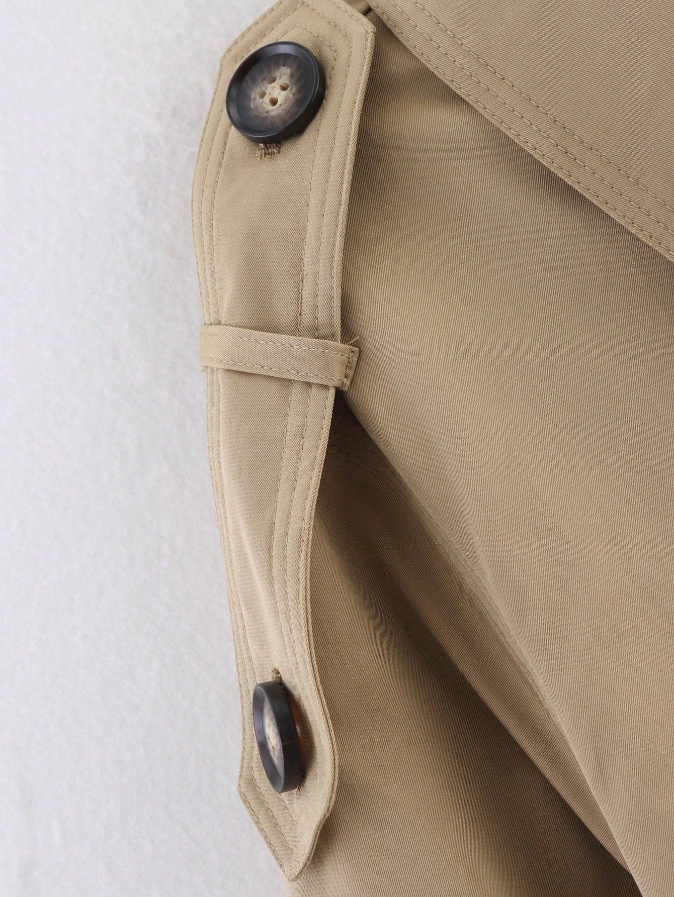 Women's Fashionable Casual Double-Breasted Short Jacket Coat, Autumn
