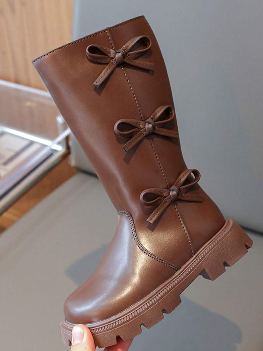 1 Pair Toddler Girls' Soft Boots