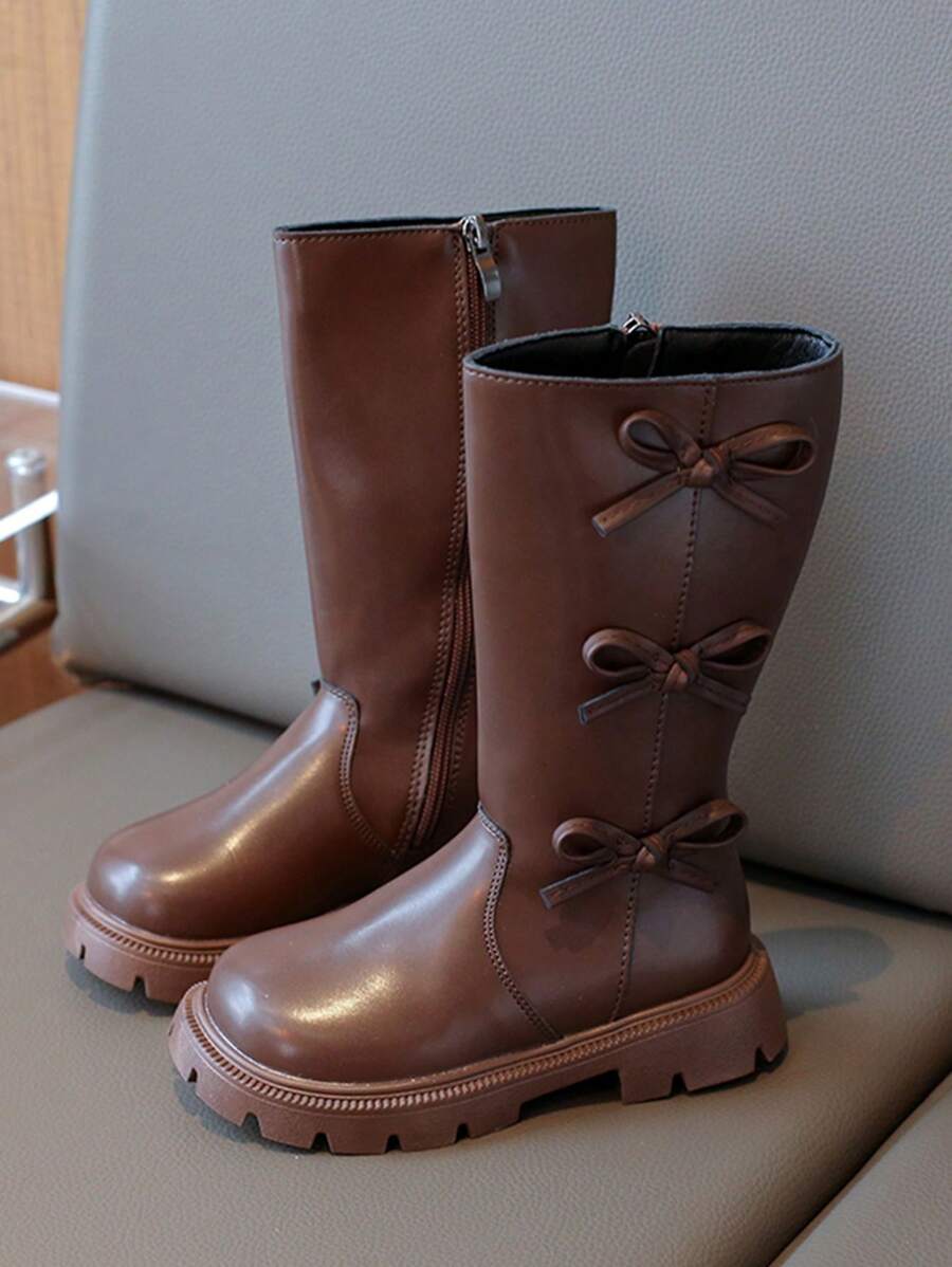 1 Pair Toddler Girls' Soft Boots