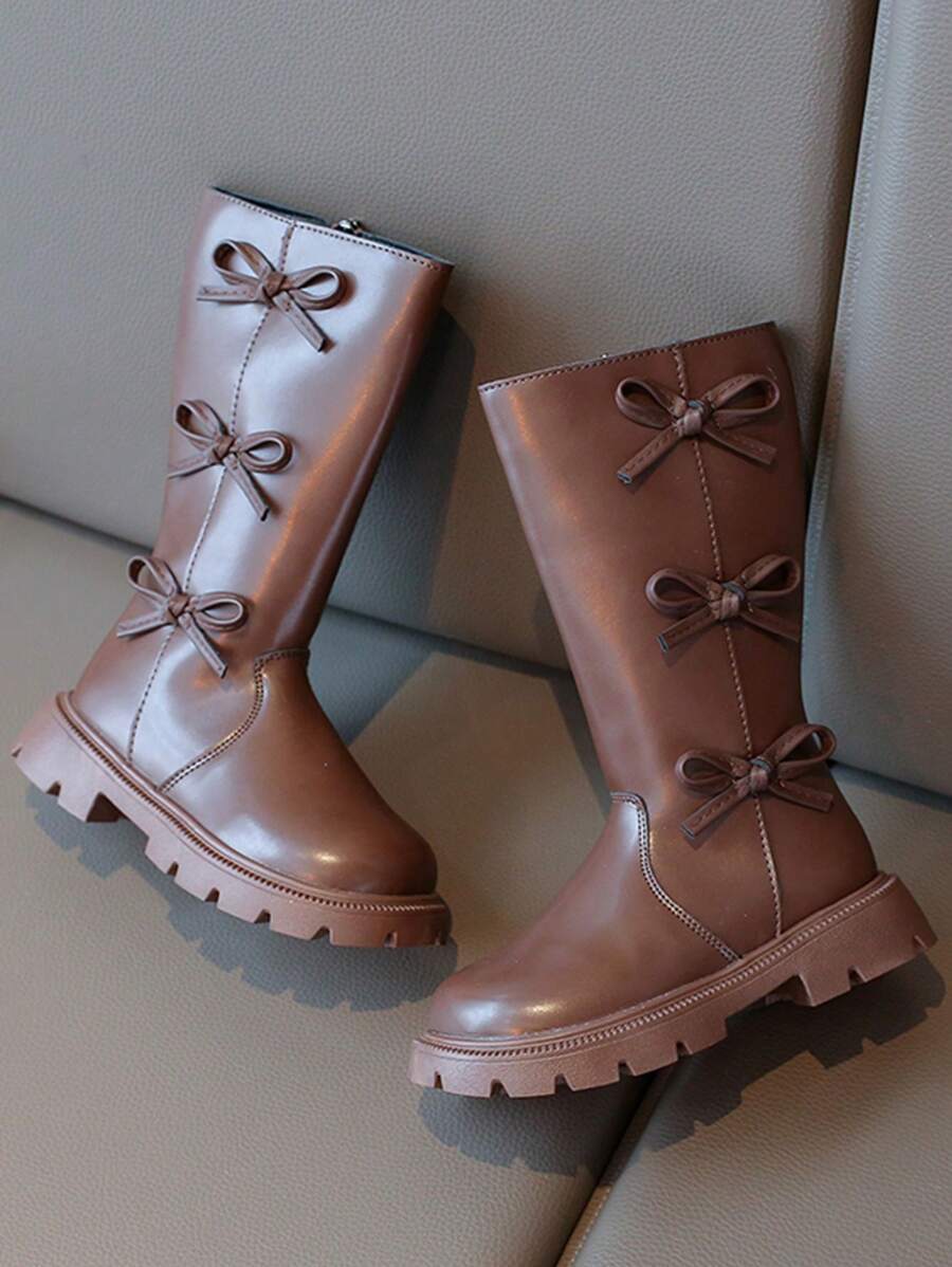 1 Pair Toddler Girls' Soft Boots