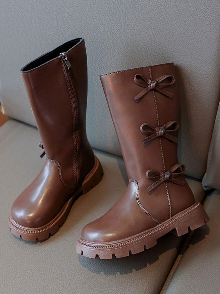 1 Pair Toddler Girls' Soft Boots