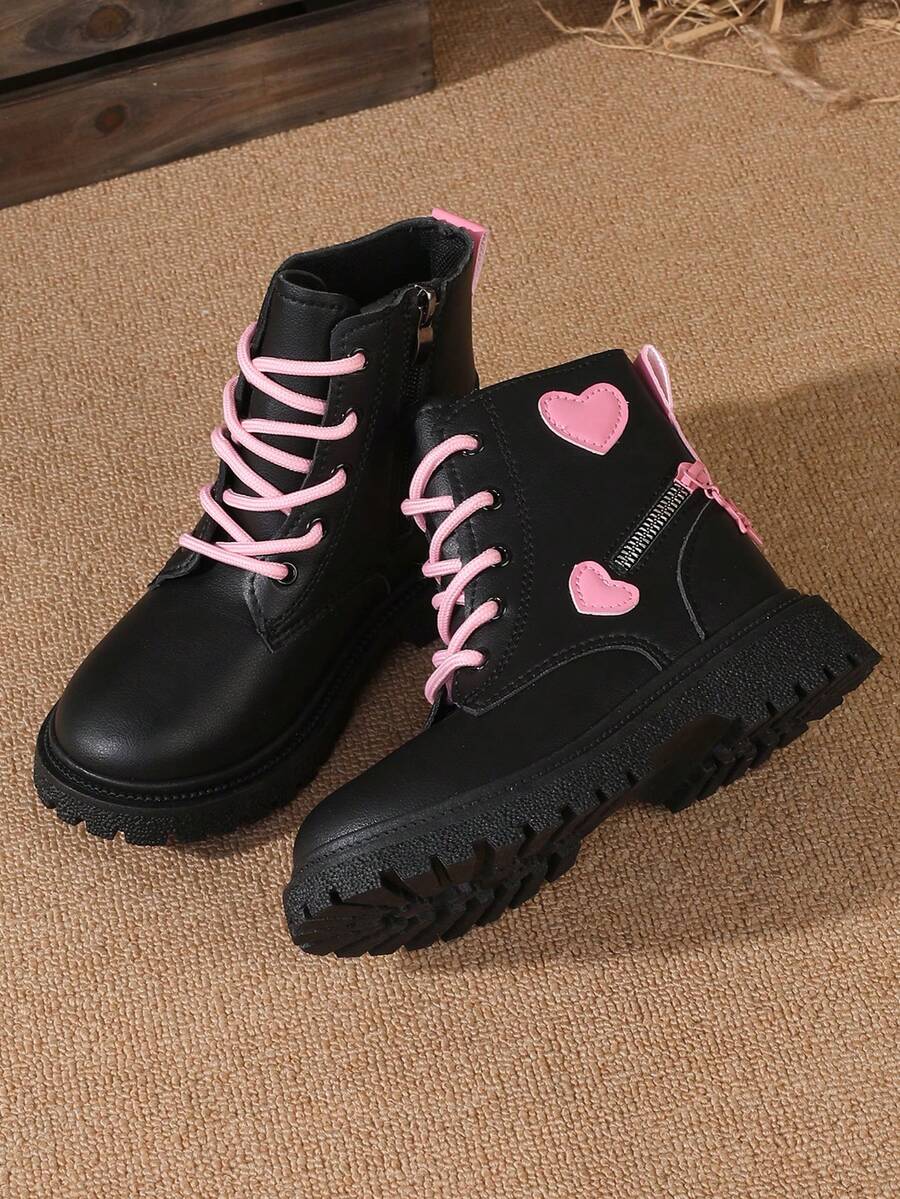 Girls' Cute Boots, Children's Mid-Calf Short Boots, Girls' Anti-Slip Durable Boots