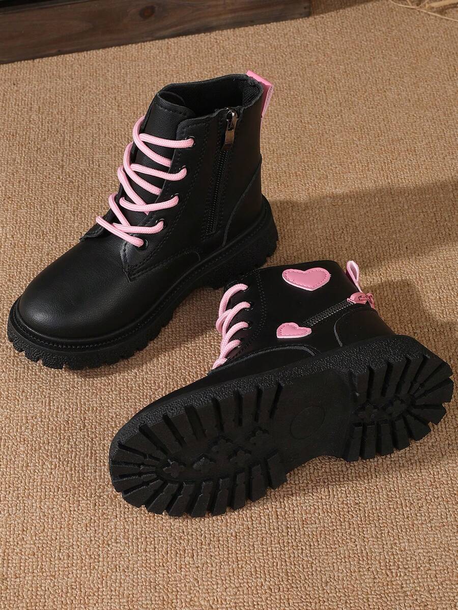 Girls' Cute Boots, Children's Mid-Calf Short Boots, Girls' Anti-Slip Durable Boots
