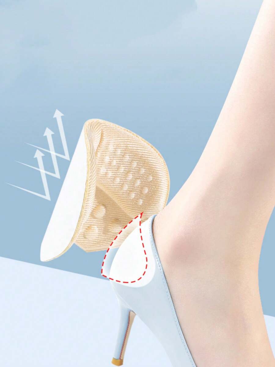 QKC 1 Pair Heel Grips Liner Cushions Inserts For Loose Shoes