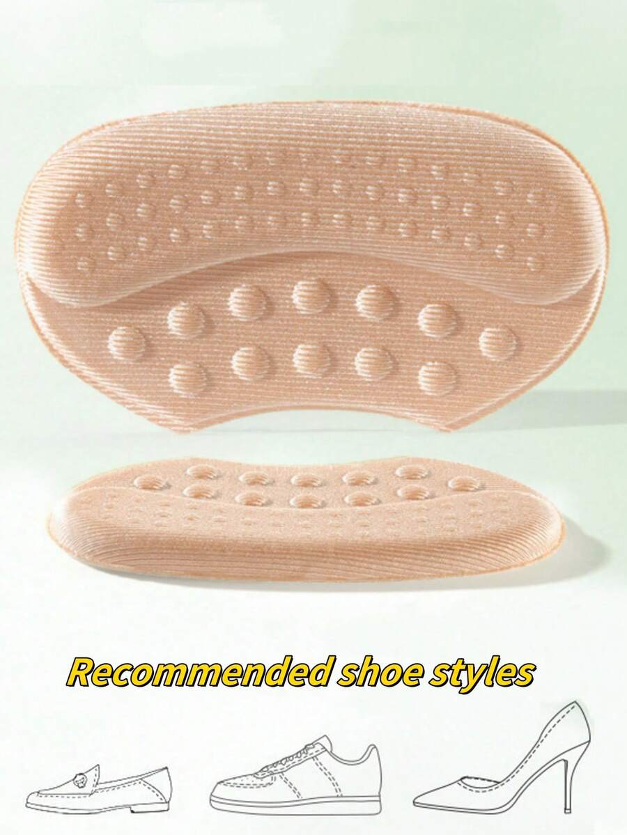 QKC 1 Pair Heel Grips Liner Cushions Inserts For Loose Shoes
