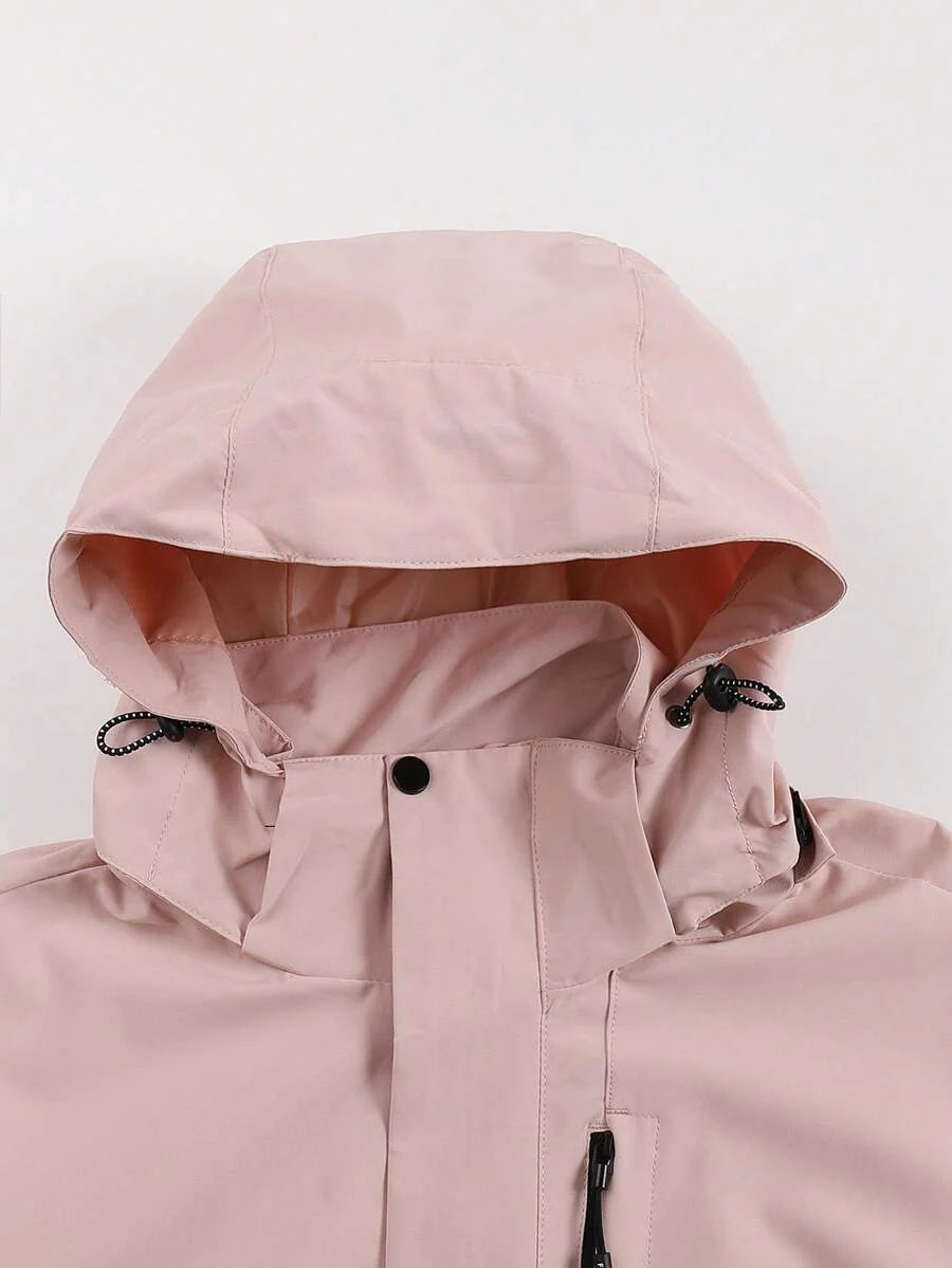 Women Outdoor Softshell Jacket, Casual Windbreaker