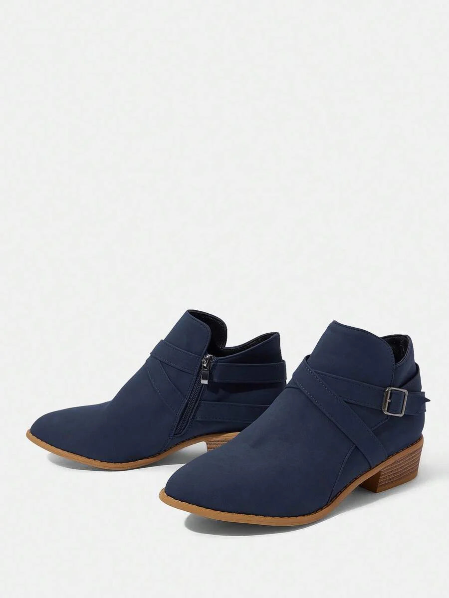 CUCCOO BIZCHIC New Women Retro Style Ankle Boots