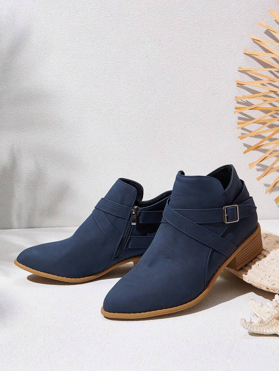 CUCCOO BIZCHIC New Women Retro Style Ankle Boots