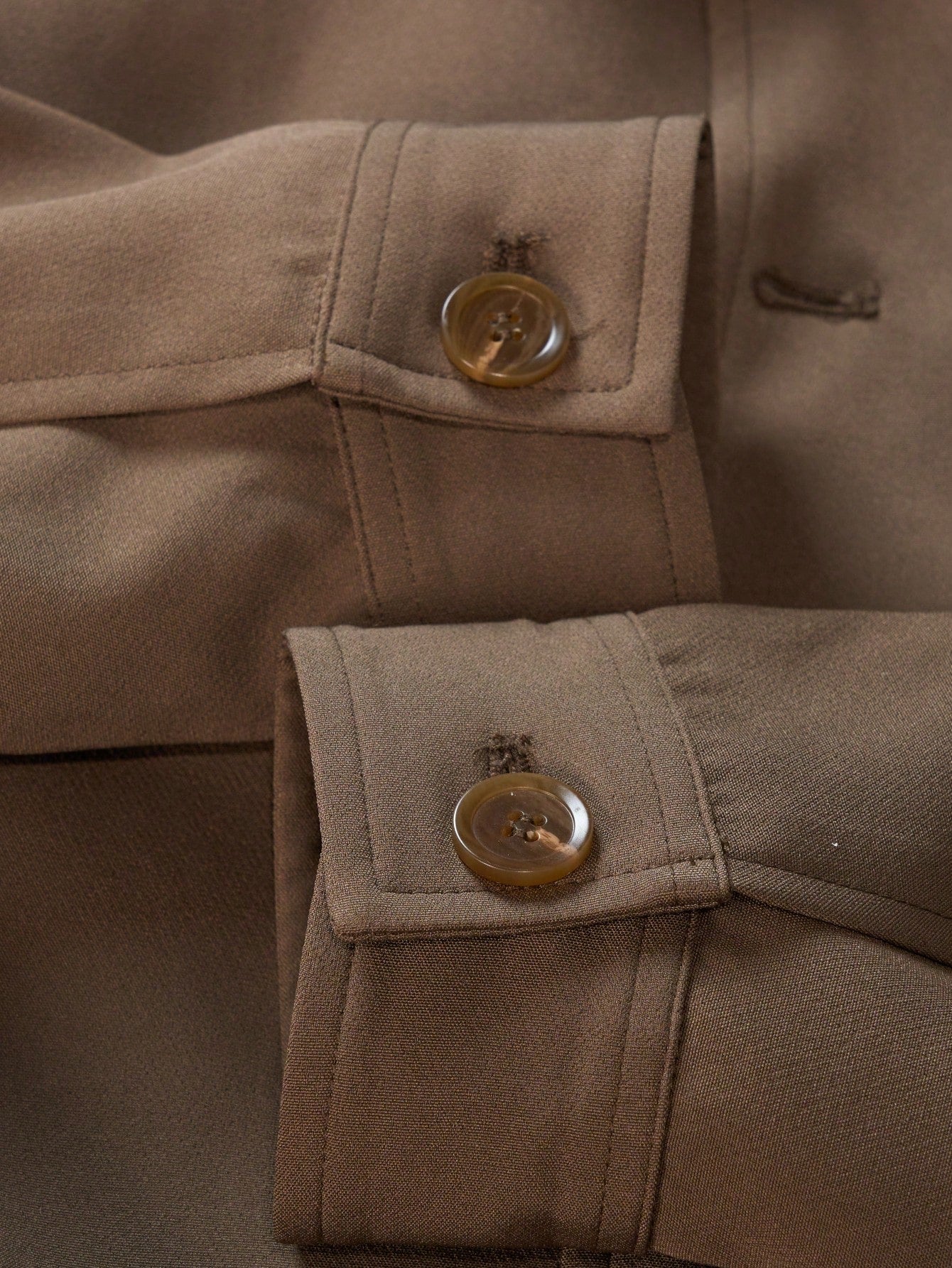 Men's Vintage Coin Pattern Jacket, Casual Urban Commute Outdoor Wear, Collared Shirt-Style Outerwear, Winter
