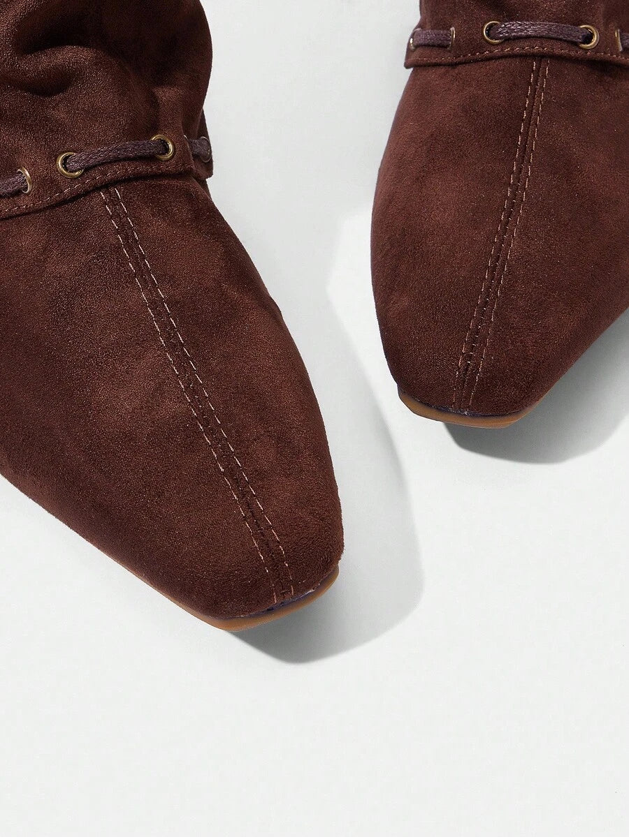 CUCCOO BIZCHIC New Women Retro Style Ankle Boots
