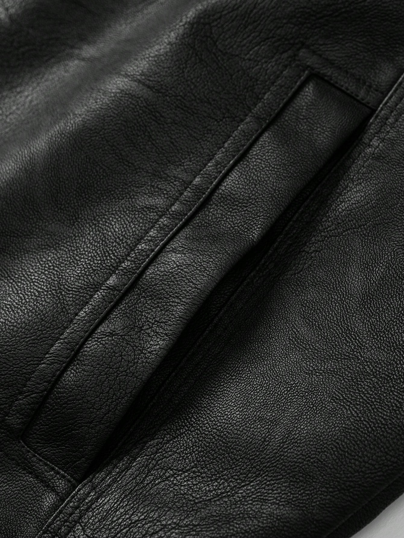 Men's Autumn/Winter Motorcycle Jacket, Korean Style PU Leather Stand Collar Casual Leather Coat