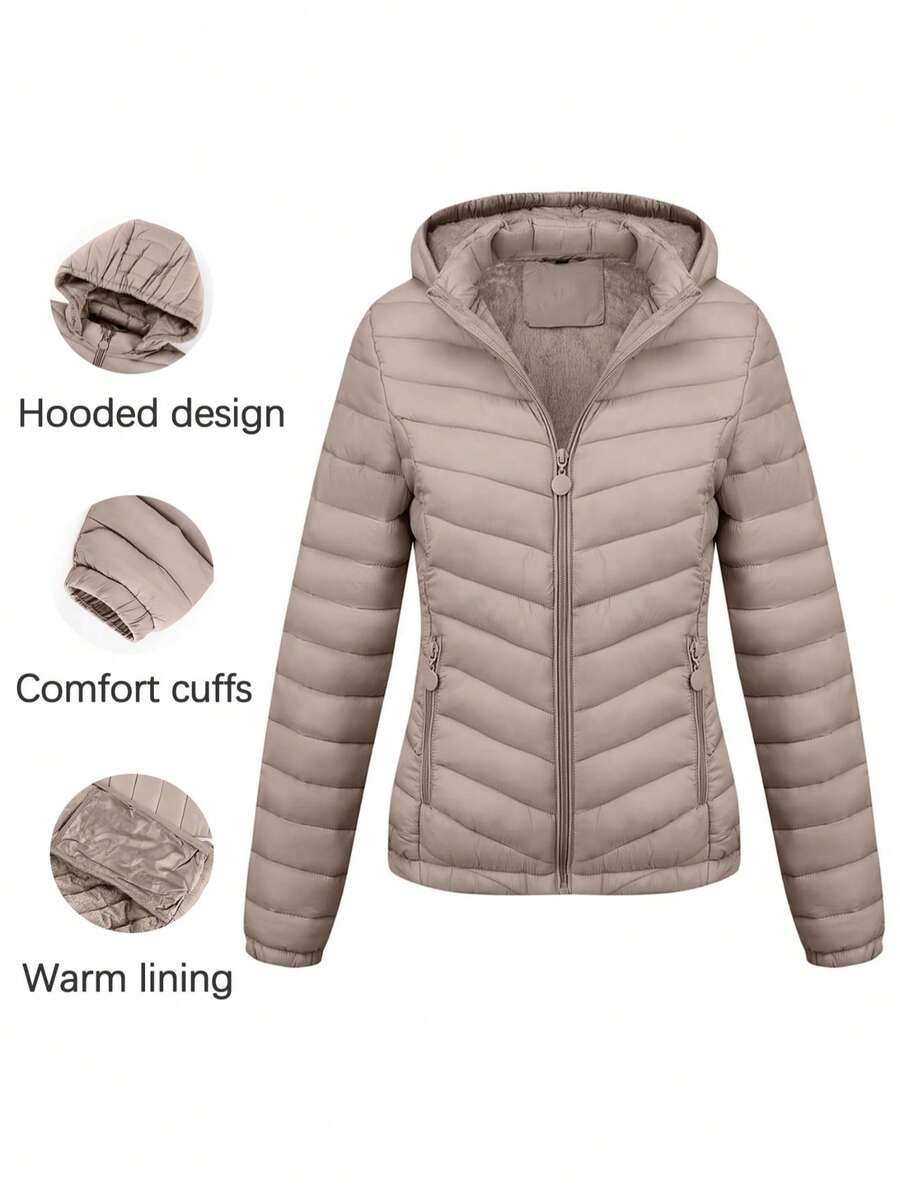 Risissida Women's Fall Minimalist Hooded Poncho Jacket - Zipperless Design, Utility Pockets