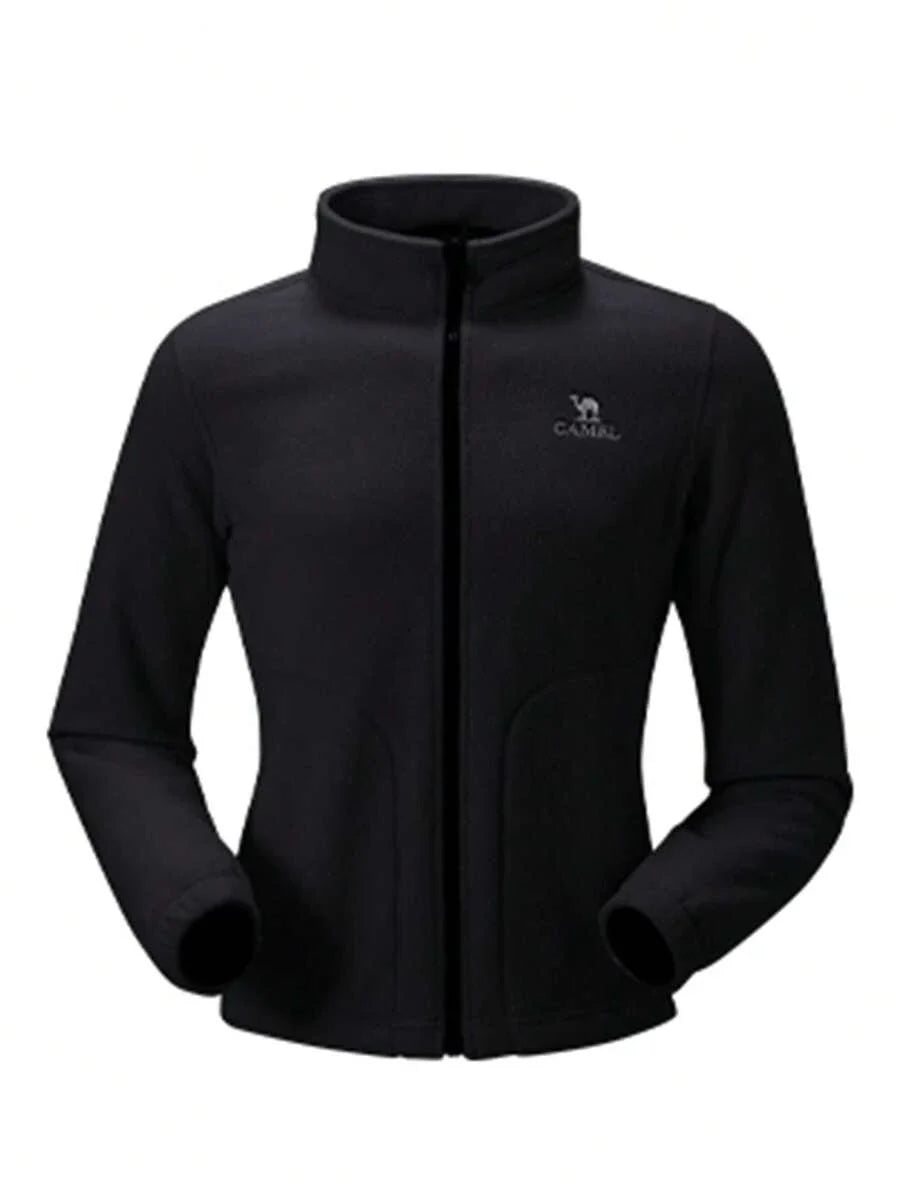 CAMEL CROWN Women's Outdoor Jacket With Detachable Windproof And Waterproof Fleece Warm Hiking And Mountaineering Jacket