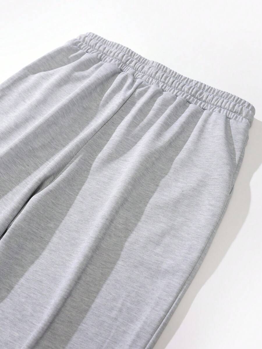 Men's Lightweight Knit Pants, Fashion Versatile Casual High Street Jogging Trousers, Oversized Loose Fit With Drawstring Waist And Pockets, Durable, Suitable For Autumn, Great Gift For Husband Or Boyfriend, Wear For Street, Commute, Outdoor, Vacation