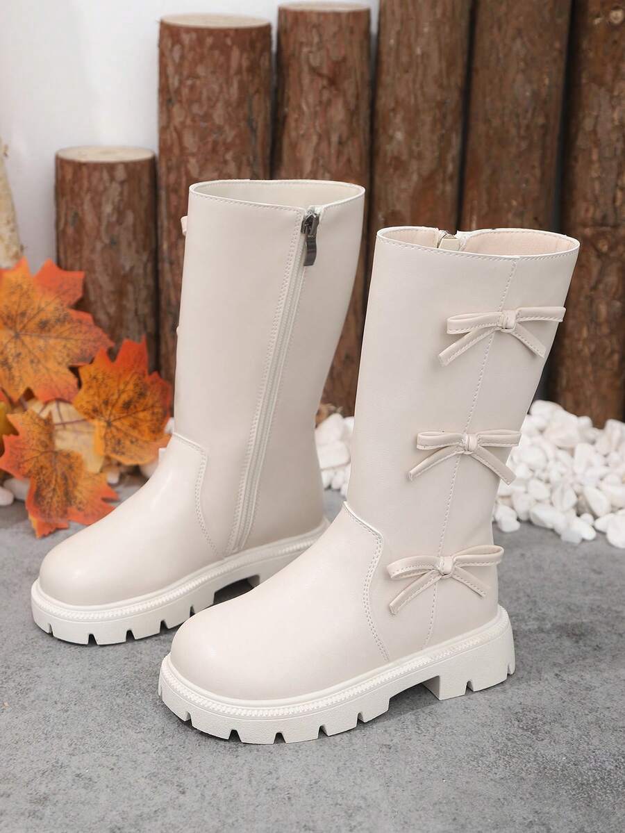 1 Pair Toddler Girls' Soft Boots