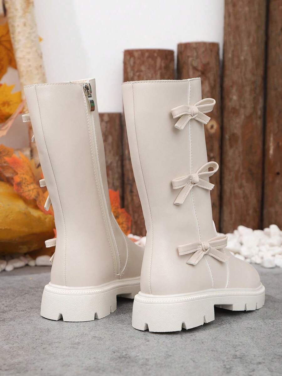 1 Pair Toddler Girls' Soft Boots