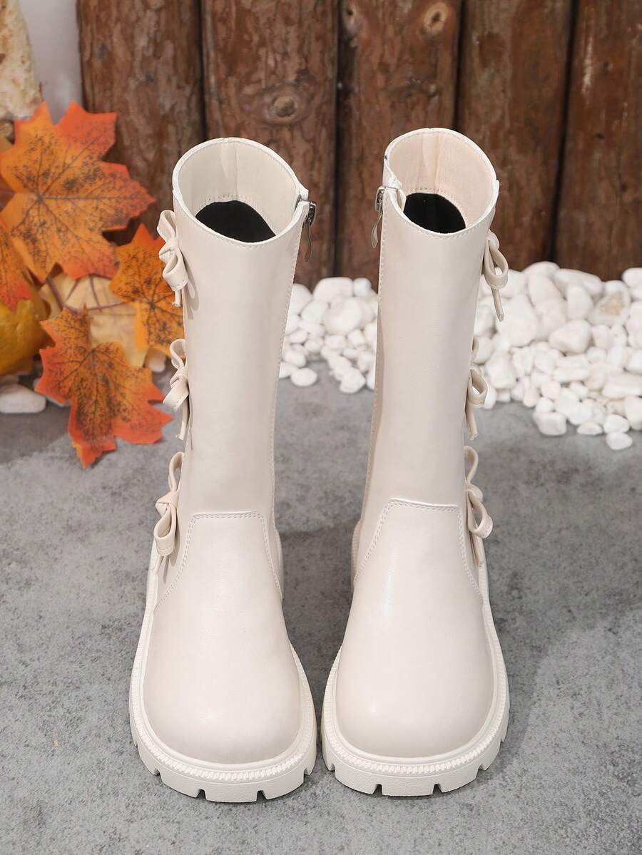 1 Pair Toddler Girls' Soft Boots